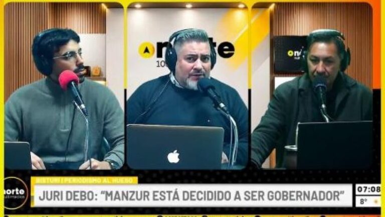 Juan Manzur, senador y exgobernador de Tucumán, en un acto político