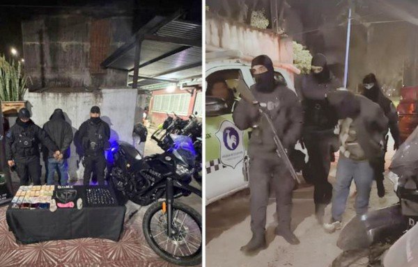 Detención de un dealer en Villa 9 de Julio