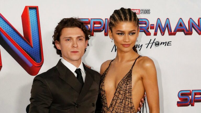 Zendaya y Tom Holland en la alfombra roja