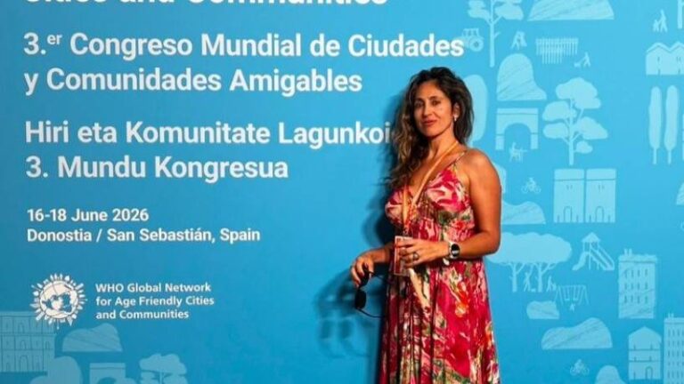 Sonia Toledo en el III Congreso Mundial de Ciudades y Comunidades Amigables con las Personas Mayores