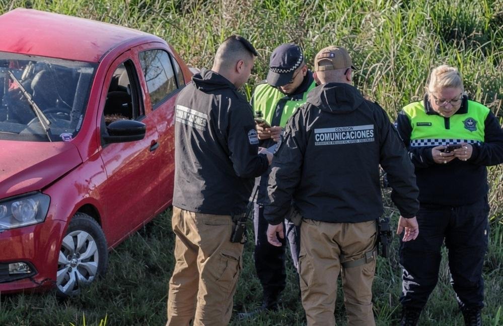 Captura de video del accidente en el acceso a Yonopongo