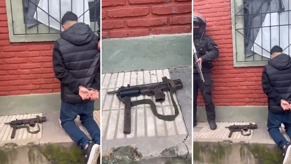 Subfusil FMK-3 secuestrado a adolescente en Tucumán