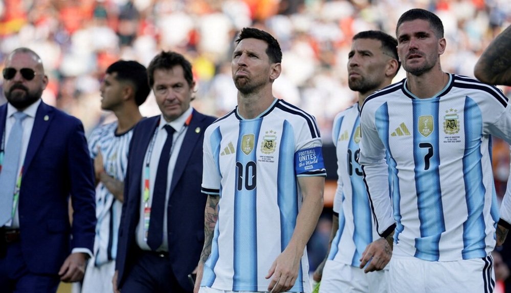 Jugadores de la Selección Argentina durante el Mundial 2026