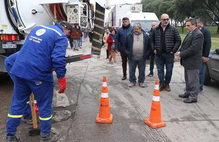 Operativo de servicios en barrio Barrancas del Salí, Tucumán
