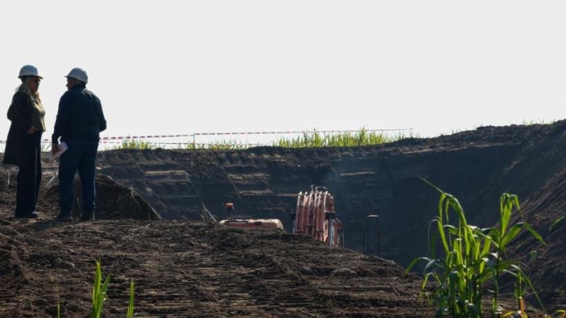 Intendenta Rossana Chahla supervisa obras hidráulicas en barrio 360 Viviendas