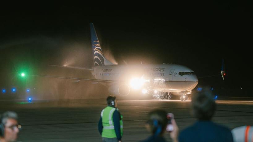 Vuelo inaugural de Copa Airlines en Tucumán en septiembre de 2025
