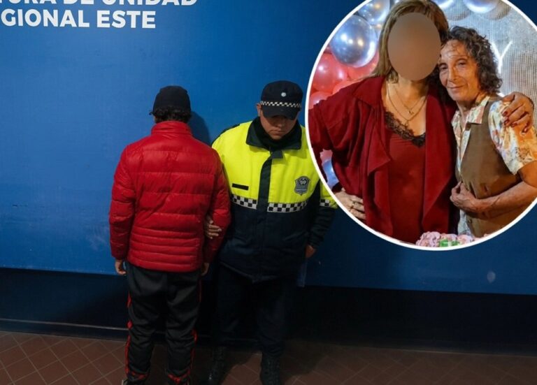 Vista de la vivienda en Banda del Río Salí donde ocurrió el crimen de Marta Migliorini