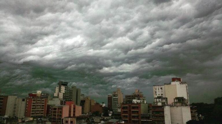 Cielo nublado en Tucumán
