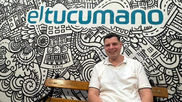 Emir Ahmad, empresario tucumano, en entrevista radial