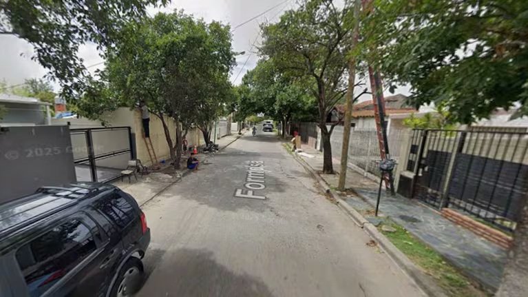 Escena del crimen en Merlo