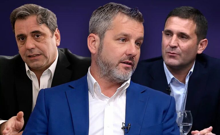Mariano Campero y Federico Pelli en la Cámara de Diputados