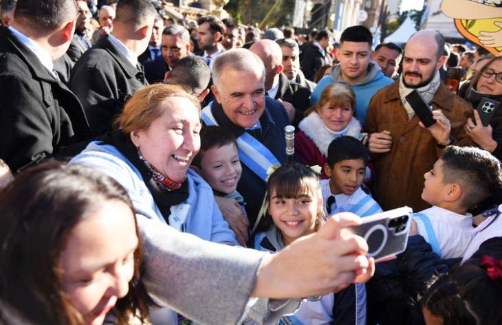 Gobernador Osvaldo Jaldo encabeza actos por el Día de la Independencia en Tucumán