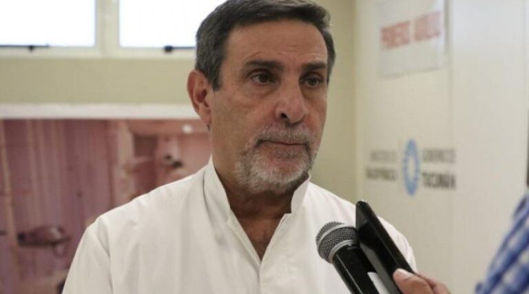 Luis Medina Ruiz ministro de Salud Pública de Tucumán