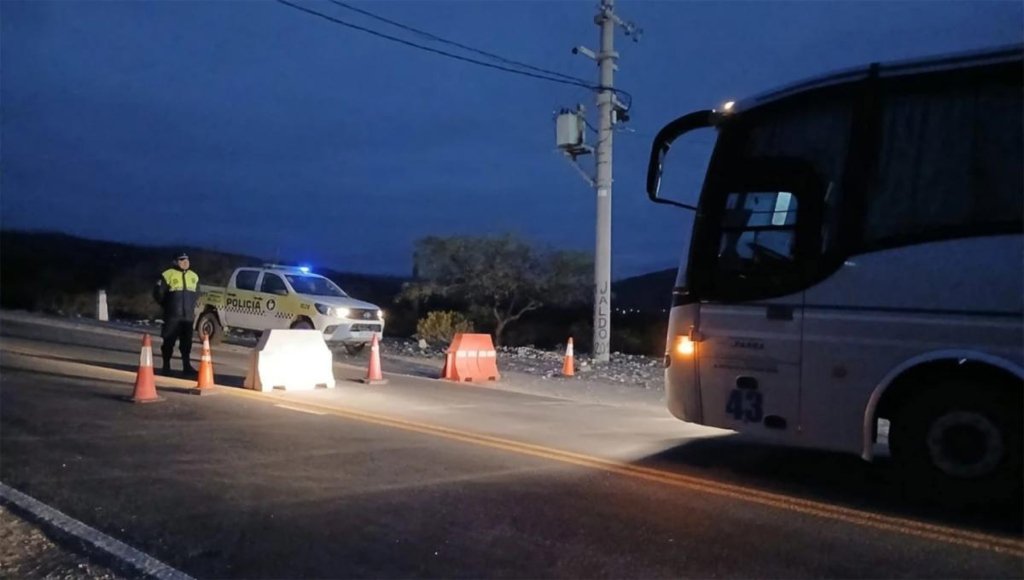 Ruta 307 cortada por congelamiento en Amaicha del Valle, Tucumán
