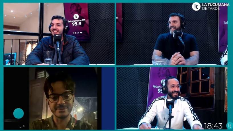 Pablito Cabrera durante entrevista en pub de Manchester