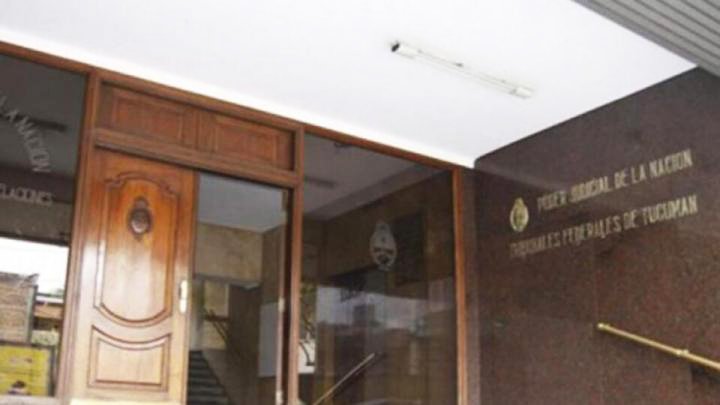 Fachada del Juzgado de Paz de Yerba Buena, Tucumán