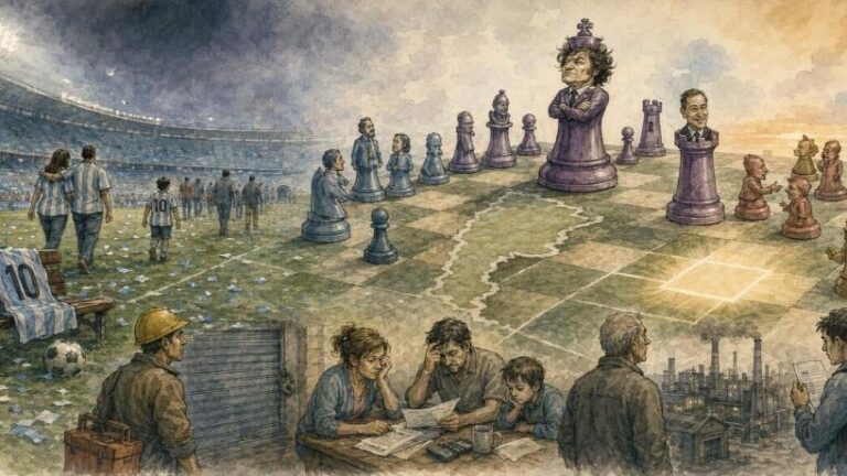 Imagen ilustrativa del artículo de Sisto Terán Nougués sobre la realidad post Mundial