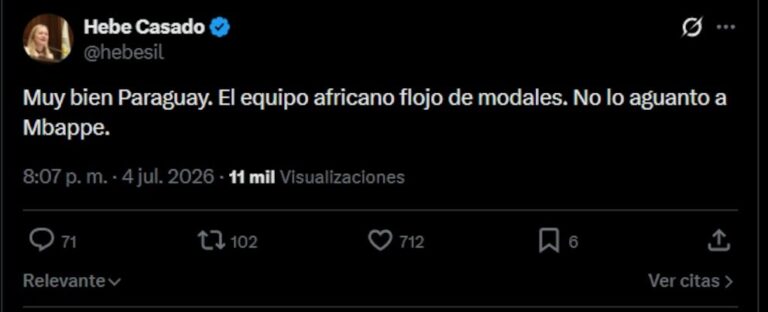 Hebe Casado vicegobernadora Mendoza