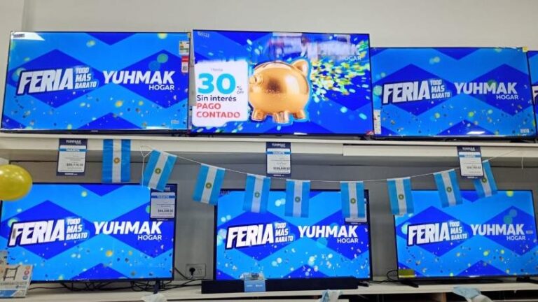 Sucursal de Yuhmak Hogar en Banda del Río Salí durante la Feria Todo más barato