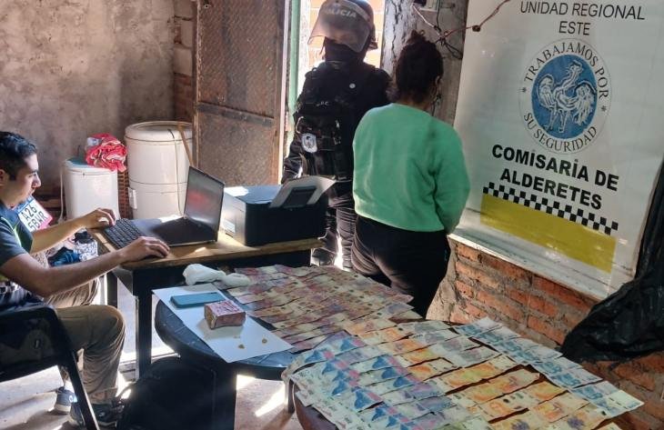 Allanamiento policial en Alderetes