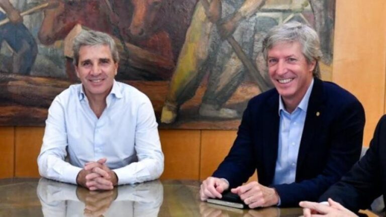 Santiago Bausili, presidente del Banco Central, durante una conferencia