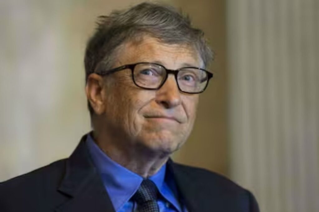 Bill Gates en una conferencia sobre inteligencia artificial