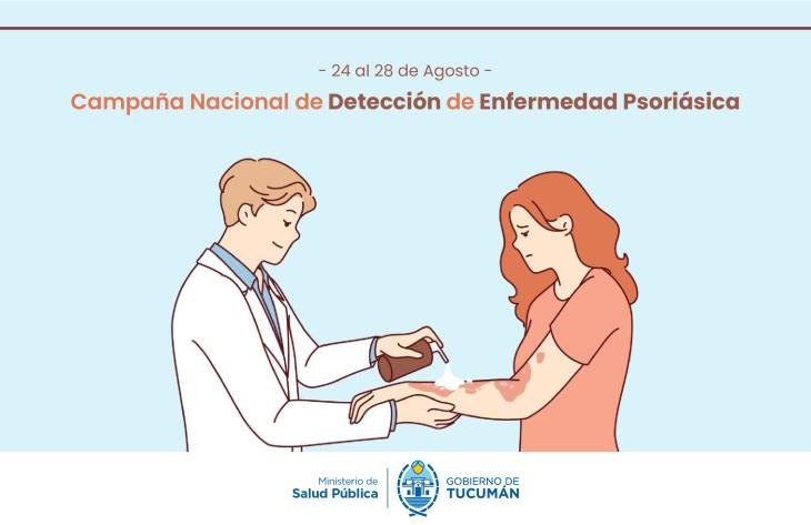 Campaña de detección de psoriasis en Tucumán