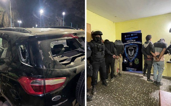 Detenidos por intento de robo armado en Tucumán