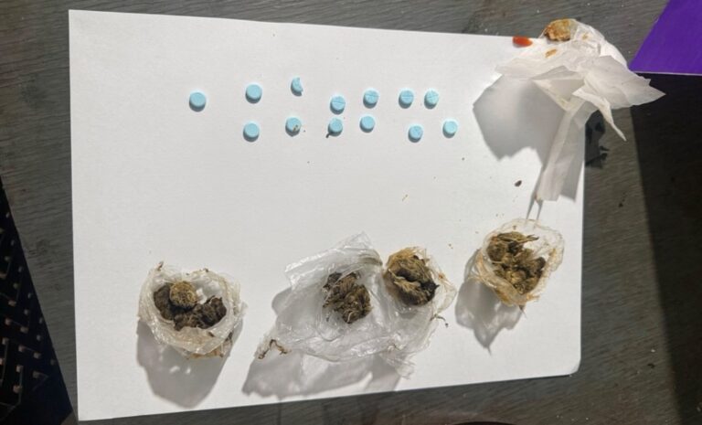 Comisaría de Lastenia donde se secuestraron alfajores con marihuana y clonazepam