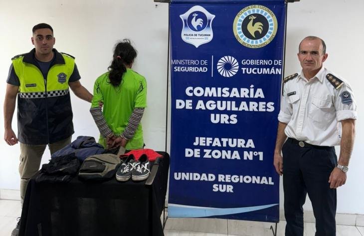 Allanamiento en Aguilares