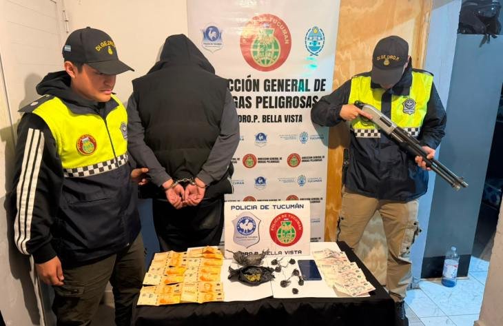 Procedimiento policial en Tucumán