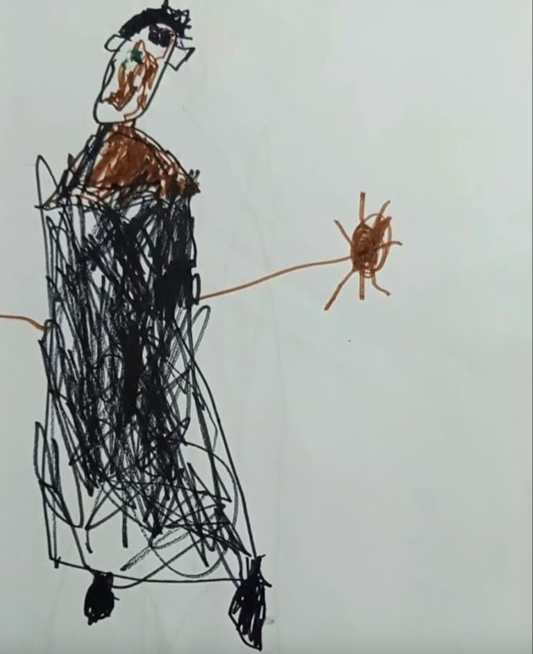 Dibujos de niños que habrían sido abusados por un cura en Córdoba