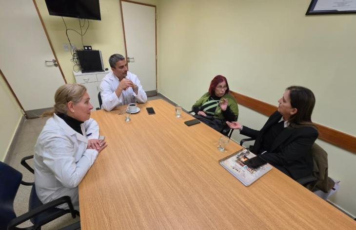 Reunión de articulación en el Hospital Eva Perón sobre la Red Provincial de Medicina Materno Fetal