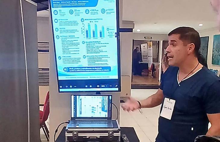 Profesionales del Hospital de Niños durante las Jornadas de Pediatría del NOA 2026