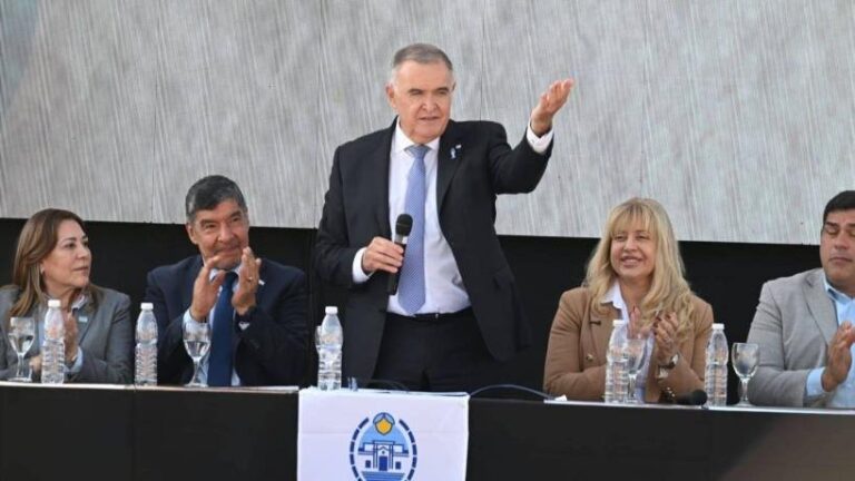 Osvaldo Jaldo, gobernador de Tucumán