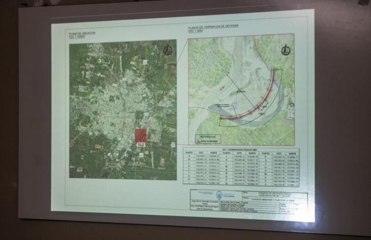 Reunión entre la DPA y el municipio de Banda del Río Salí para proyecto de defensa del Río Salí