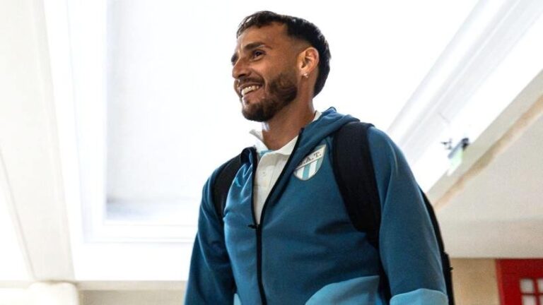 Renzo Tesuri, capitán de Atlético Tucumán, en conferencia de prensa