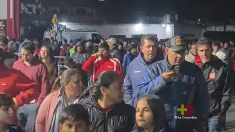 Estadio de Ciudadela durante el partido entre San Martín de Tucumán y San Martín de San Juan