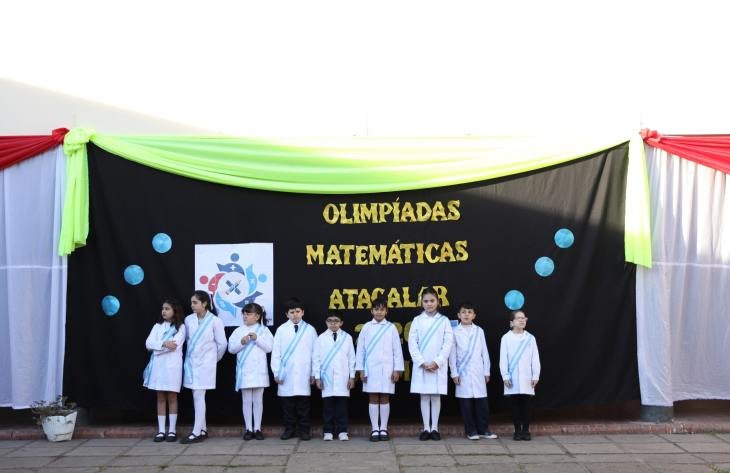 Alumnos en la instancia provincial de la Olimpíada Matemática ATACALAR 2026