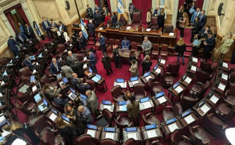 Vista del Senado de la Nación Argentina