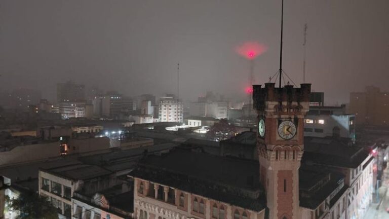 Neblina en Tucumán durante la mañana del 5 de agosto