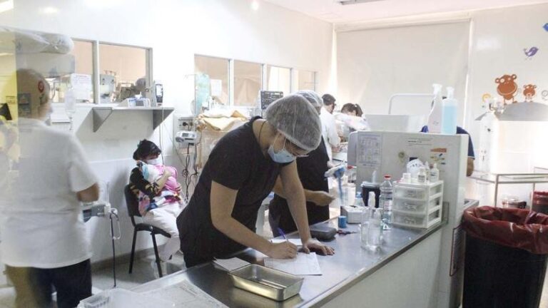 Imagen de archivo de un centro de salud del Ministerio de Salud de Tucumán
