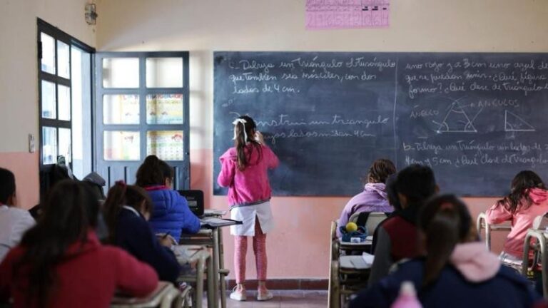 Imagen de archivo de una escuela en Tucumán