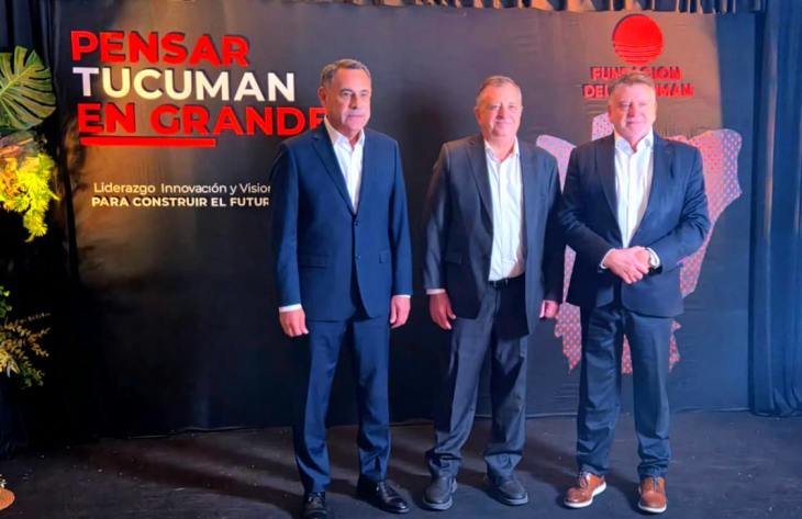 Regino Amado durante el encuentro anual de la Fundación del Tucumán