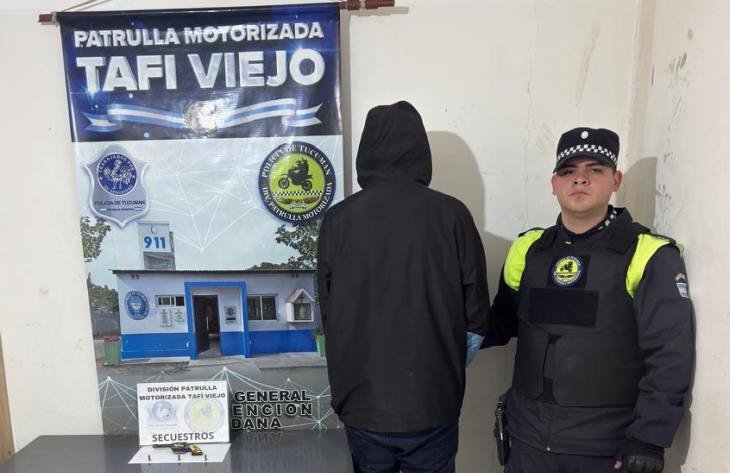 Procedimiento policial en Villa Obrera