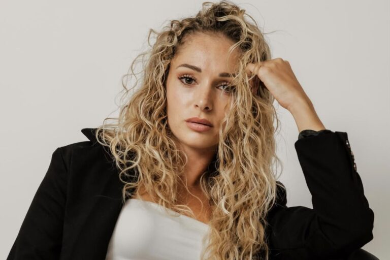 Bianca Zero, actriz italiana, en Buenos Aires