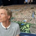 Maqueta a escala de la ciudad de Nueva York construida por Joe Macken con más de 800.000 estructuras