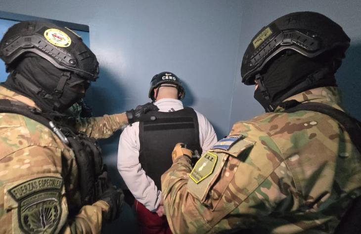 Imagen referencial del traslado de internos del Servicio Penitenciario