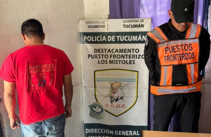Control policial en la Ruta Nacional 157