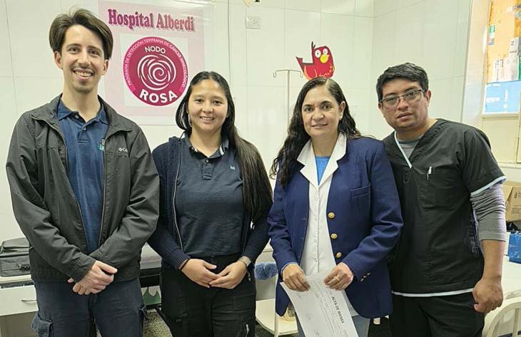 Videocolposcopio con cámara digital de alta resolución en el Hospital de Alberdi